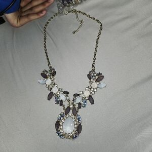 Bold Yet Feminine Statement Piece Necklace Approx. 20-23 Inches